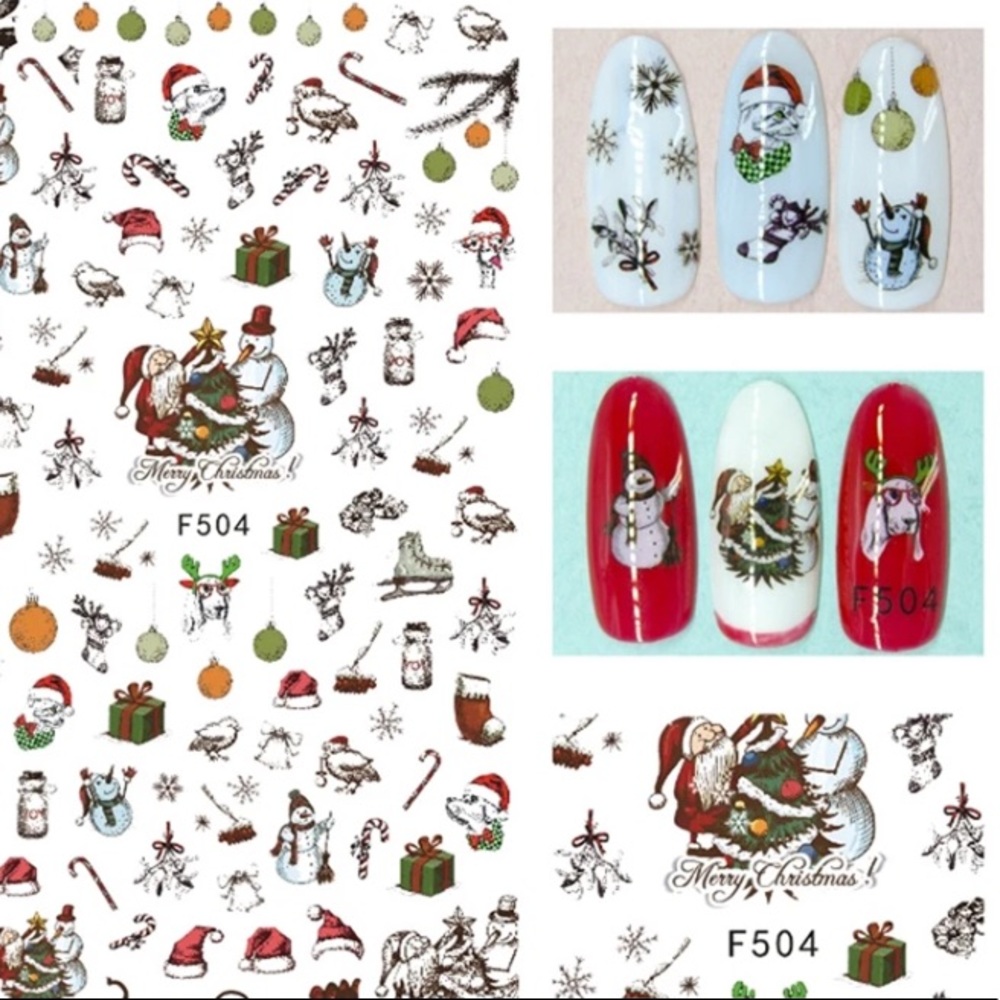 BRAND NEW CHRISTMAS NAIL BUNDLE - Picture 3 of 9